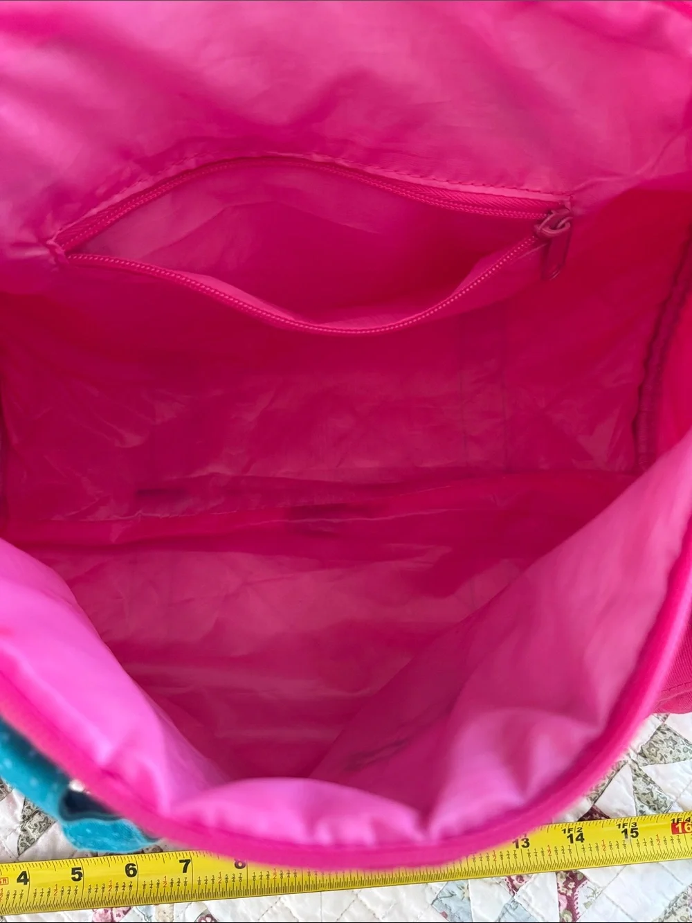 Stephen Joseph Pink Quilted Horse duffle bag